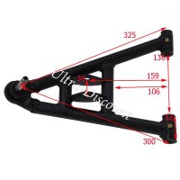 Triangle de suspension gauche Quad Bashan 200 (BS200S-3) images 2