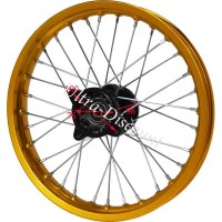 Jante avant 14'' Or pour dirt bike (type 2) images 2