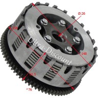 Embrayage pour quad Shineray 350cc photos 2