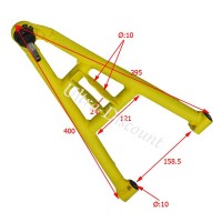 Triangle de suspension Gauche Quad Bashan BS200S-7 photos 1