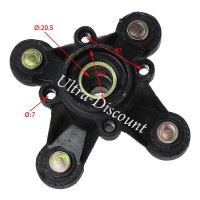 Moyeu de Roue Avant pour quads Shineray 300 photos 2