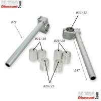Guidons Bracelet Bleu Tuning Pocket bike (type 3) photos 1
