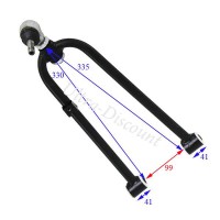 Bras de suspension suprieur Gauche quad Shienray 150cc (XY150ST) photos 1