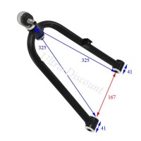 Bras de suspension suprieur gauche pour Quad 350cc (XY350ST-2E) photos 1