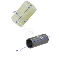 Silent bloc de cadre - bras oscillant quad shineray 200cc (PAIRE) photos 1