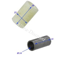 Silent bloc de cadre bras oscillant quad shineray 250cc ST9E PAIRE photos 1
