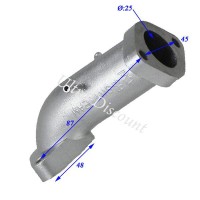 Pipe d'admission pour PBR Skyteam 125cc photos 1