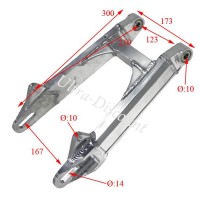 Bras oscillant Aluminium Tuning pour Monkey - Gorilla (Renforc, +4cm) images 2