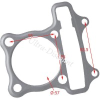 Joint de culasse pour moteur Quad Shineray 150cc (XY150ST) photos 1