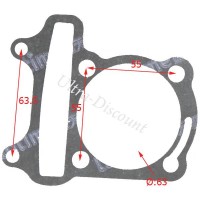 Joint d'embase pour moteur quad Shineray 150cc (XY150ST) photos 1