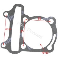 Joint d'embase pour moteur quad Shineray 150cc (XY150ST) images 2