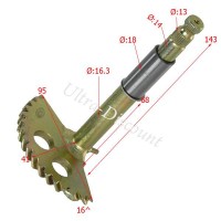 Axe de kick pour Quad Shineray 150cc (XY150STE) images 2