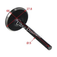 Soupape d'admission pour 150cc XY150STE (diamtre : 27.8 mm) photos 1