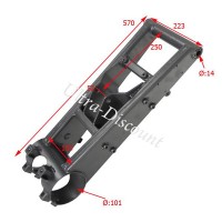 Bras oscillant pour quad Bashan 300cc (BS300S-18) photos 2