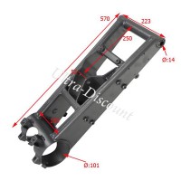 Bras oscillant pour quad Bashan 300cc (BS300S-18) images 3