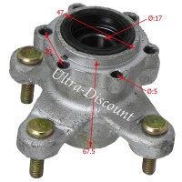 Moyeux de roue avant Quad Shineray 150cc (XY150STE) photos 2