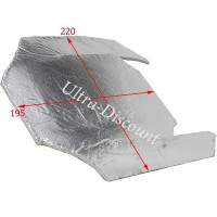 Protection de rservoir en Aluminium pocket bike Polini images 2
