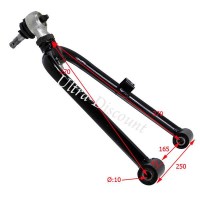 Bras de suspension suprieur Droit pour Quad 300 Shineray ST-4E images 2