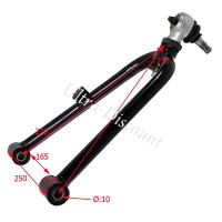 Bras de suspension suprieur Gauche pour Quad 300 Shineray ST-4E images 2