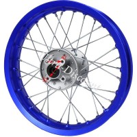 Jante arrire 12'' Bleu pour dirt bike (Type 1) images 2