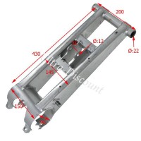 Bras oscillant pour quad Bashan 200cc (Argent, BS200S-7) photos 1