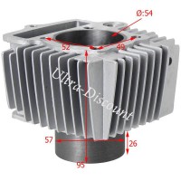 Kit Cylindre pour Quad 1P54FMI 110cc - 125cc photos 2