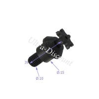 Pignon pocket bike H2O renforc de 6 dents pas TF8 (type I) photos 1