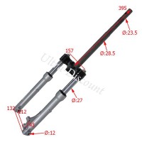 Fourche pour scooter Baotian BT49QT-9 photos 1
