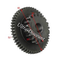 Pignon double pour demarreur Quad Shineray 300cc photos 1