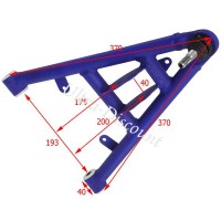 Triangle de suspension Gauche Quad Bashan 300cc BS300S-18 photos 1