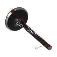 Soupape d'admission pour 200cc XY200ST-6A (diamtre : 27 mm) photos 1