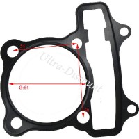 Joint de culasse pour moteur Quad Shineray 200cc (XY200St-6A) photos 1