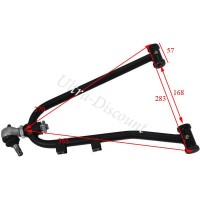 Bras de suspension suprieur Gauche pour Quad Shineray 250 ST-9C photos 1