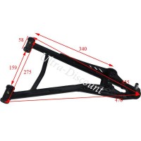 Triangle de suspension inferieur droit quad Shineray 250 ST-9C photos 1