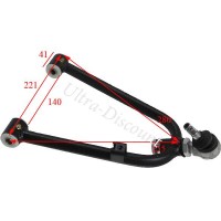Bras de suspension suprieur Droit pour Quad Shineray 200 ST9 photos 1