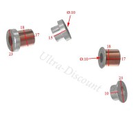 Silent bloc amortisseur Quad Shineray 350cc (XY350ST-2E) images 2