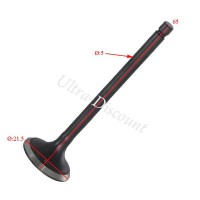 Soupape d'echappement pour scooter chinois 125cc photos 1