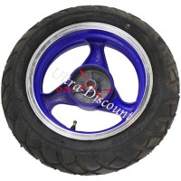 Roue Arrire Scooter Jonway 50cc ( bleu ) images 2