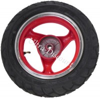 Roue Arrire Scooter Jonway 50cc ( Rouge ) images 2