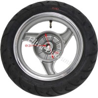 Roue Arrire Scooter Chinois 50 ~ 125cc ( Or - type 2 ) photos 2