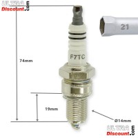 Bougie d'origine pour moteur d'origine MT4 et Kit MT4 images 2