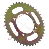 Couronne renforce de 37 dents pour dirt (modle 5, Pas : 420) images 2