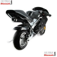 Pocket Bike 49cc noir avec optique avant photos 3