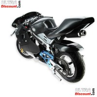 Pocket Bike 49cc noir avec optique avant photos 4