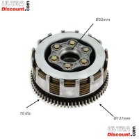 Embrayage pour Quad Shineray 250 cc STXE 127mm photos 1