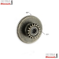 Pignon Double de Dmarreur 17 Dents pour Moteurs 163FML-167FML (type2) photos 2