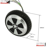 moteur hoverboard 36v 250w pneu 6.5 photos 1