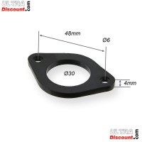 Entretoise de pipe d'admission (plastique) pour Shineray 200STIIE et 200 photos 1