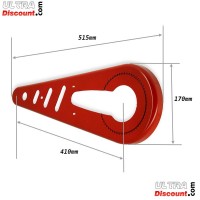 Protege chaine pour Poket Bike - (Rouge) photos 1