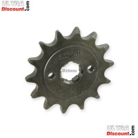 Pignon de 14 dents (520 : :20mm) pour Bashan 200cc BS200S7 images 2